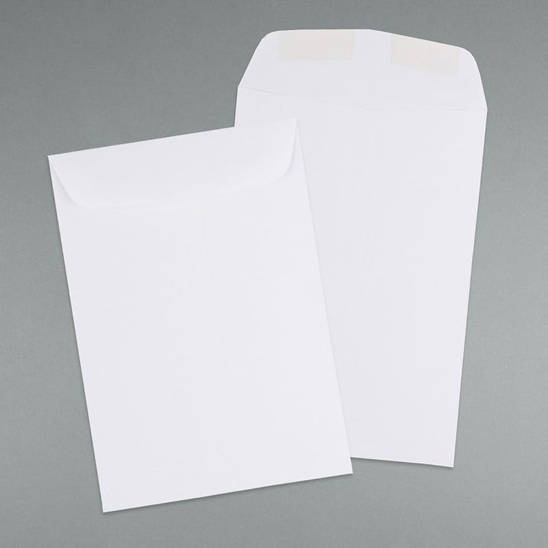 JAM PAPER 7 x 10 Open End Catalog Commercial Envelopes - White - 50/Pack - Image 4